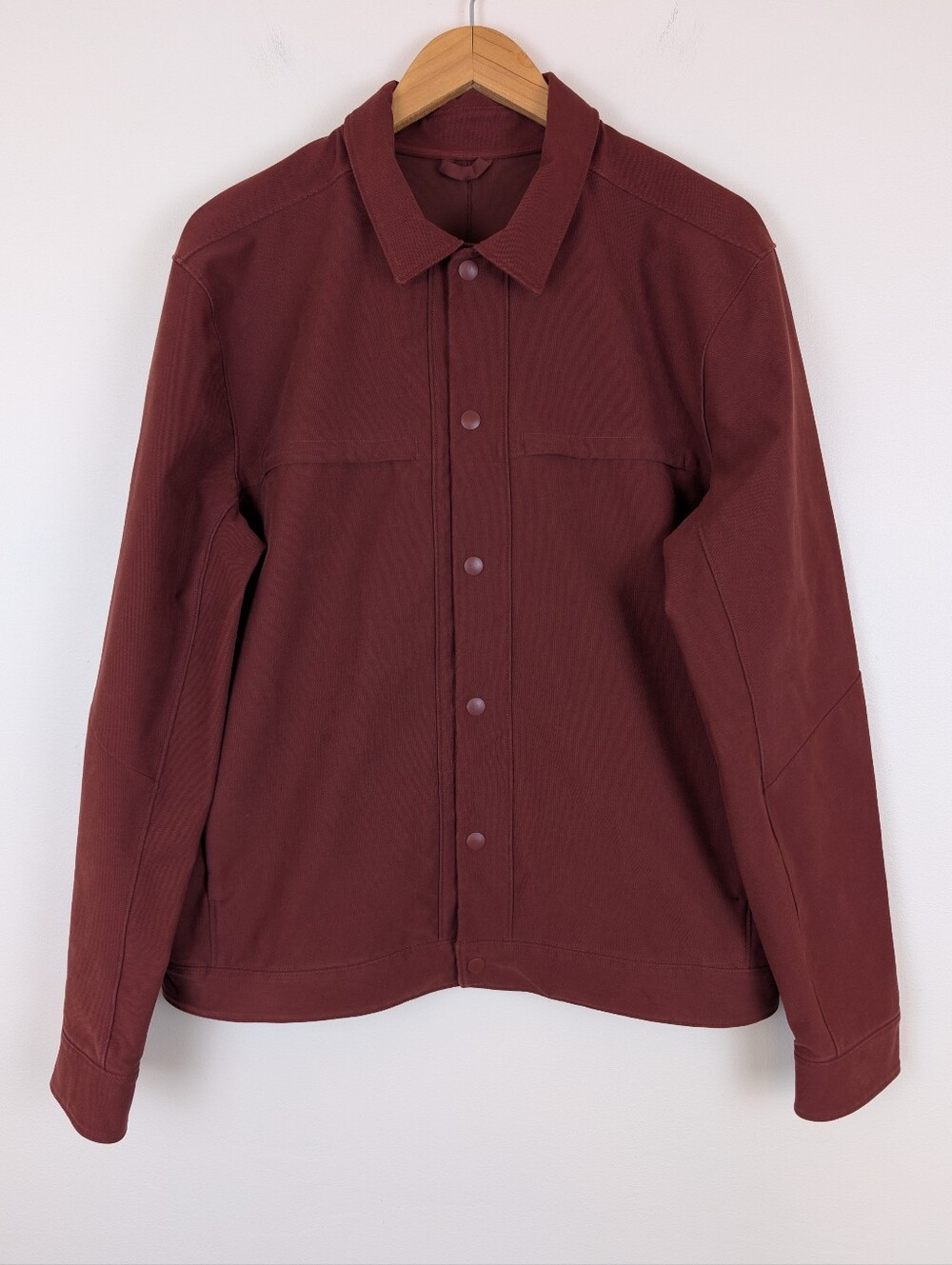 Lululemon City Excursion Snap Front Lightweight Jacket
